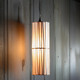 Cylindrical Glass Shade Pendant Light With Zigzag Brass E27 40W Cylindrical Glass Shade Pendant Light With Zigzag Brass E27 40W